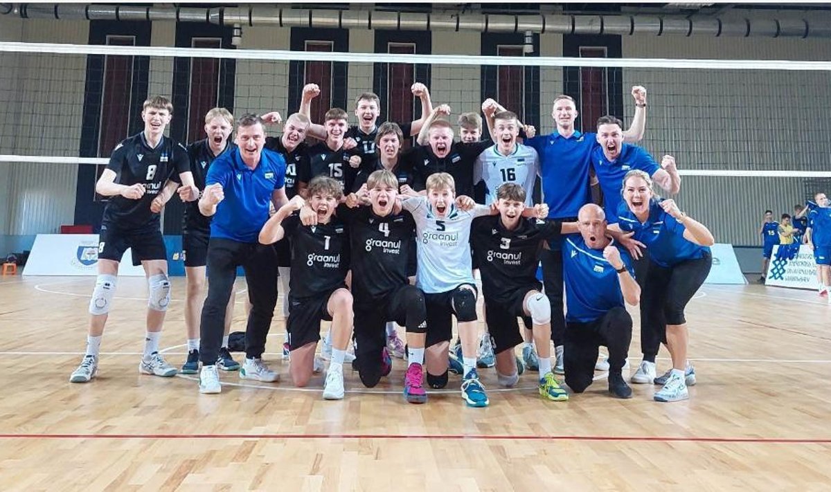 Eesti U17 koondis.