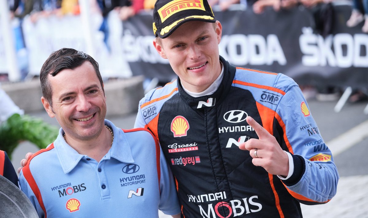 Hyundai boss Julien Moncet ei tea, kas Ott Tänak jätkab tiimis või mitte.