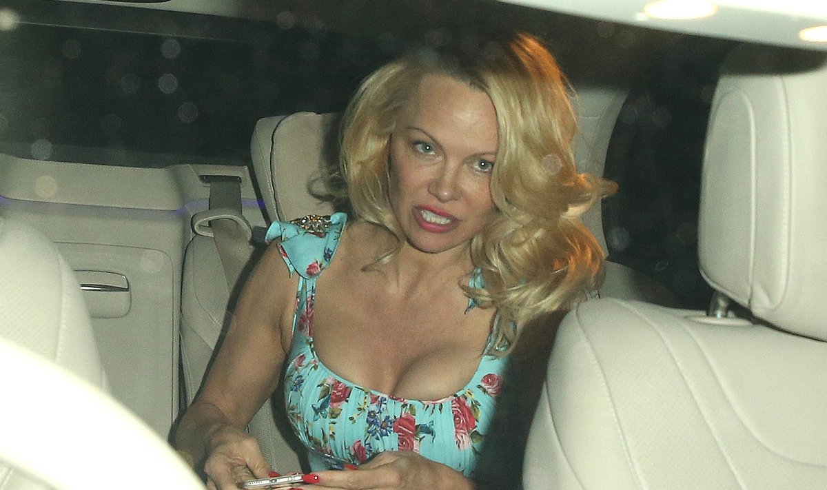 Pamela Anderson pidutses hommikuni