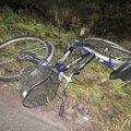 FOTO: Võrus hukkus sõiduautolt löögi saanud eakas rattur