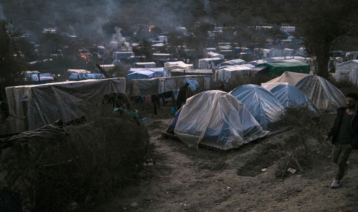 Tingimused Kreekas Lesbose saarel Moria pagulaslaagris muutuvad üha hullemaks.