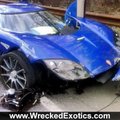 Müügimees virutas Koenigseggi vastu seina sodiks