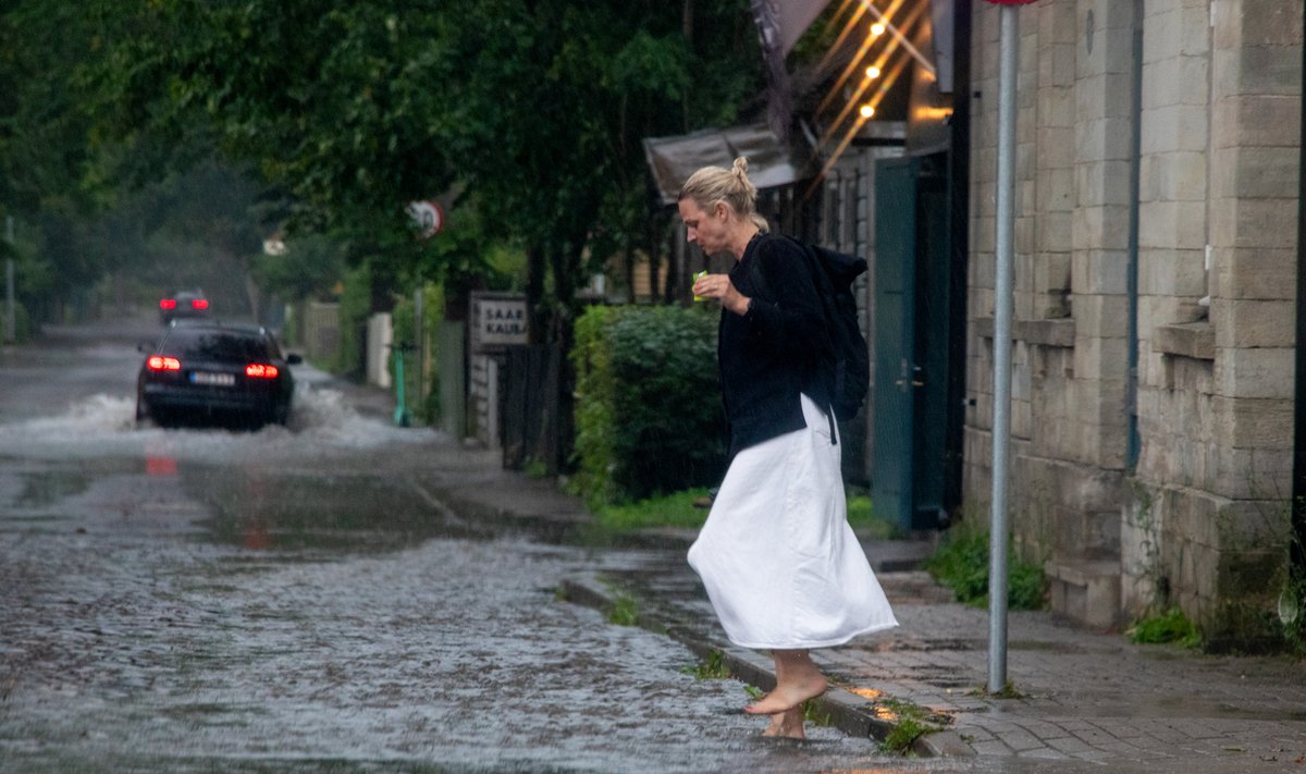 Torm Saaremaal, paduvihm