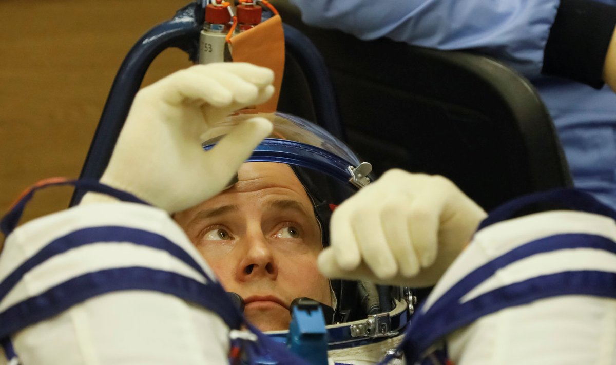 Nick Hague on üks kuuest hetkel ISS-i pardal olevast astronaudist