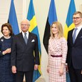 ВИДЕО и ФОТО | Шведская королевская чета прибыла в Эстонию. Они встретились с Аларом Карисом и Каей Каллас