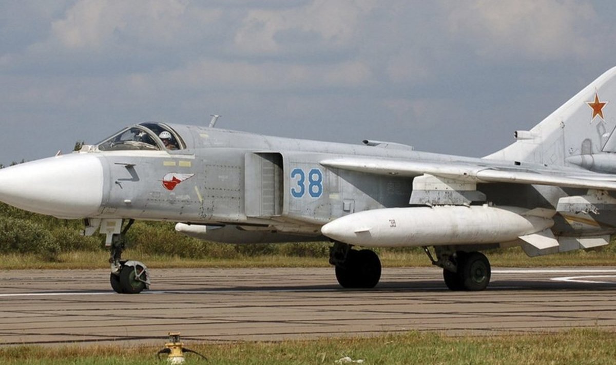 Vene rindepommitaja Su-24 