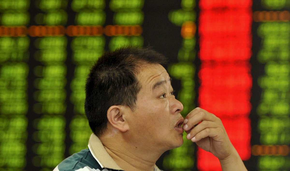 Nõutu hiina investor vaatab kukkuvaid börsihindu
