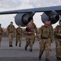 DELFI FOTOD ja VIDEO: Ämarisse saabus Ühendkuningriigi jalaväekompanii, KAVi missiooni jaoks saadeti teele soomukid ning varustus