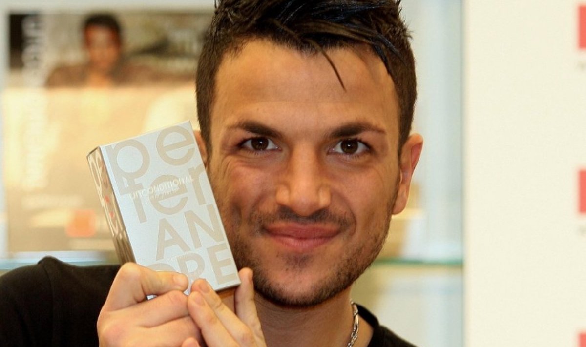 Peter Andre launches his new perfume, Unconditional, at the Perfume Shop in the Victoria centre in Belfast.