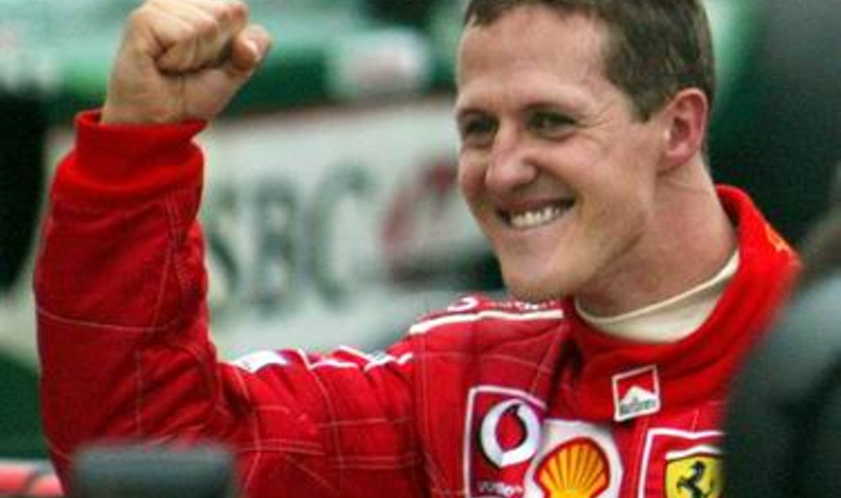 Michael Schumacher pärast Jaapani GP-d