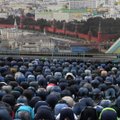 На празднование Курбан-байрама в соборной мечети Москвы собрались тысячи мусульман