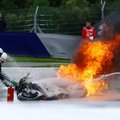 MotoGP võidusõidul õnnetusse sattunud sõitja tuli haiglasse toimetada