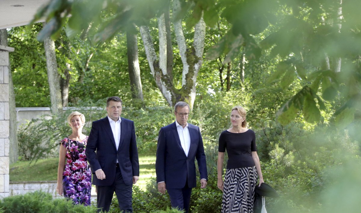Eesti ja Läti presidendipaar kohtus Jūrmalas