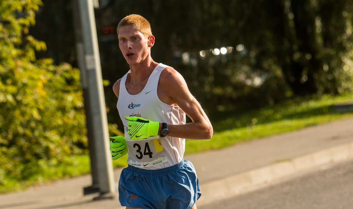 Vaine jooksis end SEB Tallinna maratonil kolmandaks.