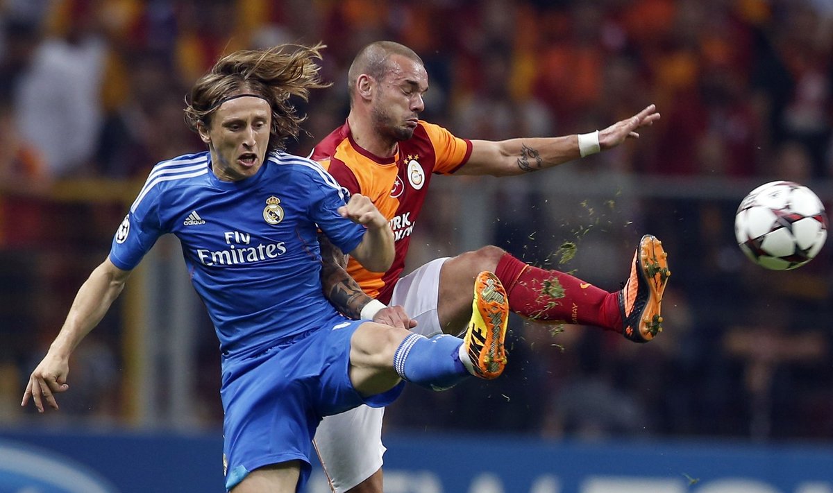 Reali Modric ja Galatasaray Sneijder
