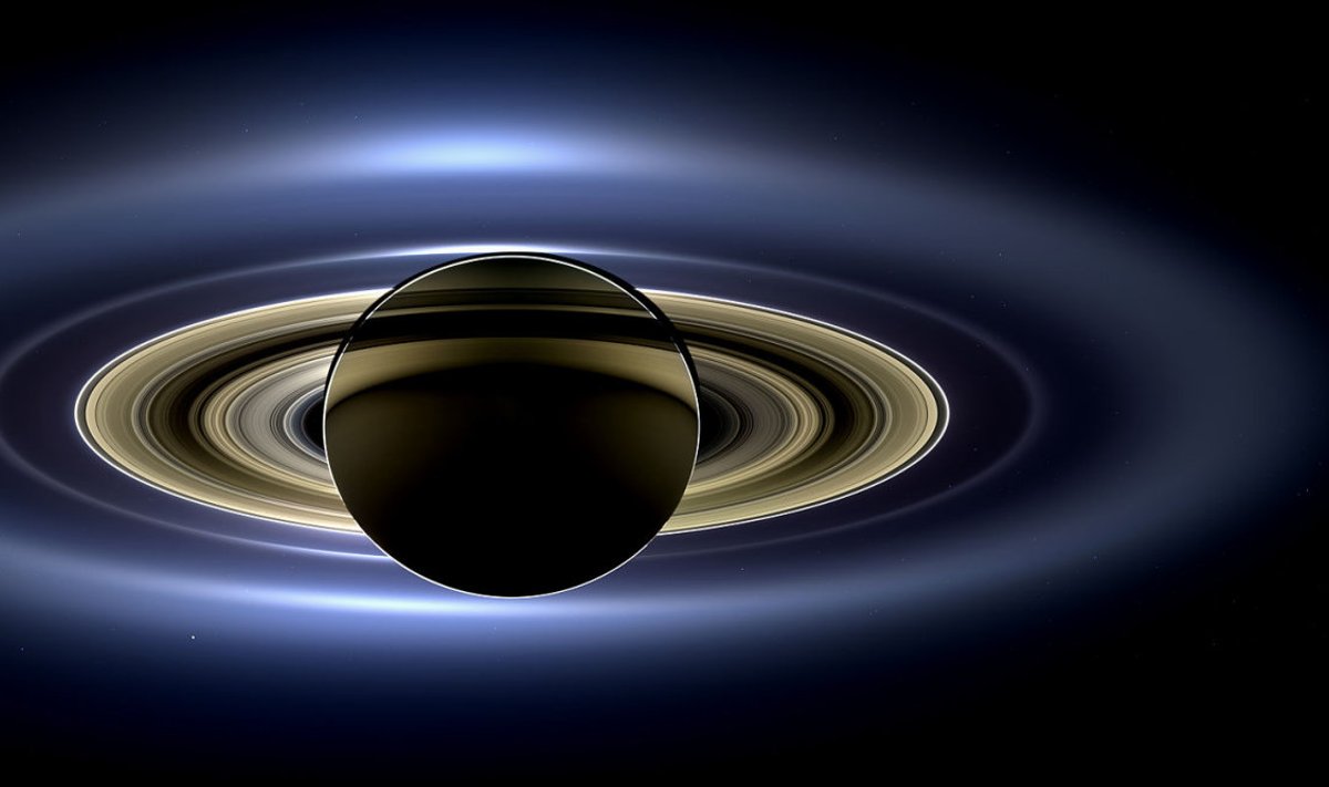Päikesevarjutus avas vaate Saturni rõngastele 2013. aastal. NASA / JPL-Caltech / Space Science Institute 