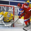 VIDEO: Jäähoki MMi veerandfinaalid: Venemaa lõi Rootsit, Tšehhi lõpetas Soome teekonna