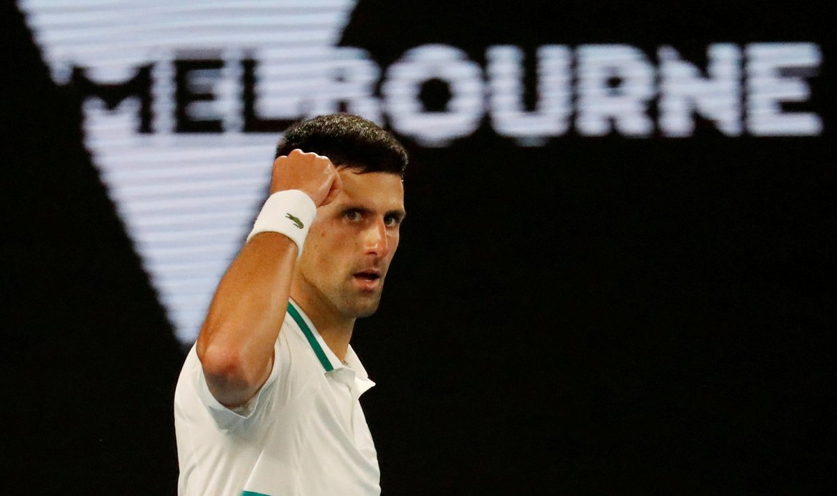 Novak Djokovic on olnud Austraalias ülimalt edukas.