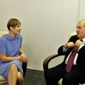 ФОТО: Керсти Кальюлайд встретилась в Ереване с президентом Армении