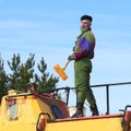 VIDEO ja FOTOD | Grafitikunstnik Vovan Kaštan: kollane allveelaev on minu vastus Narva tankile
