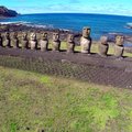 VIDEO | Kas oled Lihavõttesaare kujusid näinud? Vaata moai'd üle linnulennult, sest ise sinna saarele pääseda pole lihtne