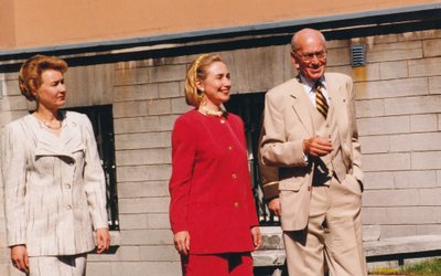 Helle Meri, Hillary Clinton, Lennart Meri