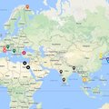 PILK KAARDILE: Kus paiknevad maailma lennukikandjad praegusel hetkel
