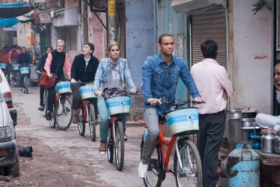 Ainult hulludele - New Delhi jalgrattal.