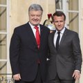 Президент Франции встретился с Зеленским и Порошенко