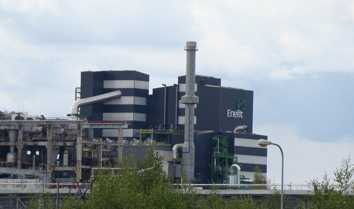 Eesti Energia Enefit 280 õlitehas. Foto on illustratiivne.