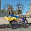 „Война на расстоянии велосипедной поездки“. Парламентарий планирует проехать на велосипеде из Таллинна в Киев, чтобы собрать деньги для Украины