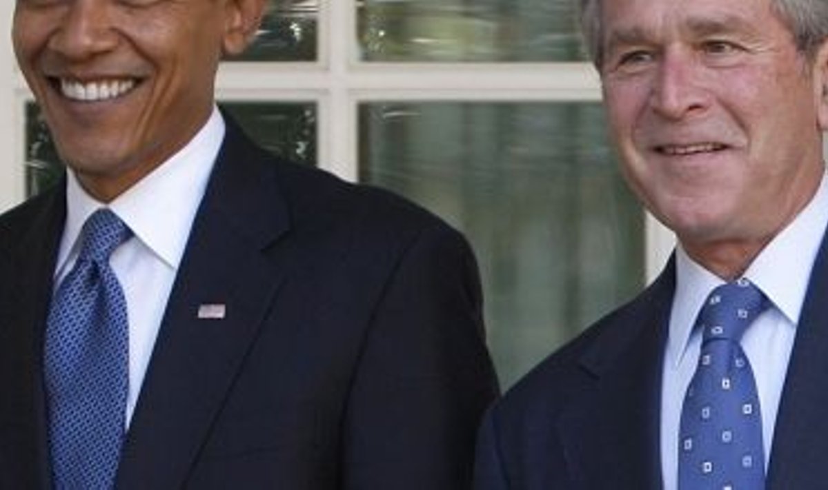 Barack Obama ja George W. Bush
