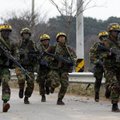 Lõuna-Korea korraldas vaidlusaluse merepiiri lähedal laskeharjutused