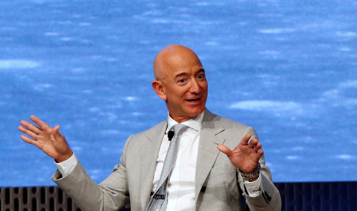 Maailma rikkaim inimene on Amazoni asutaja Jeff Bezos, kelle vara väärtus ulatub 180 miljardi dollarini