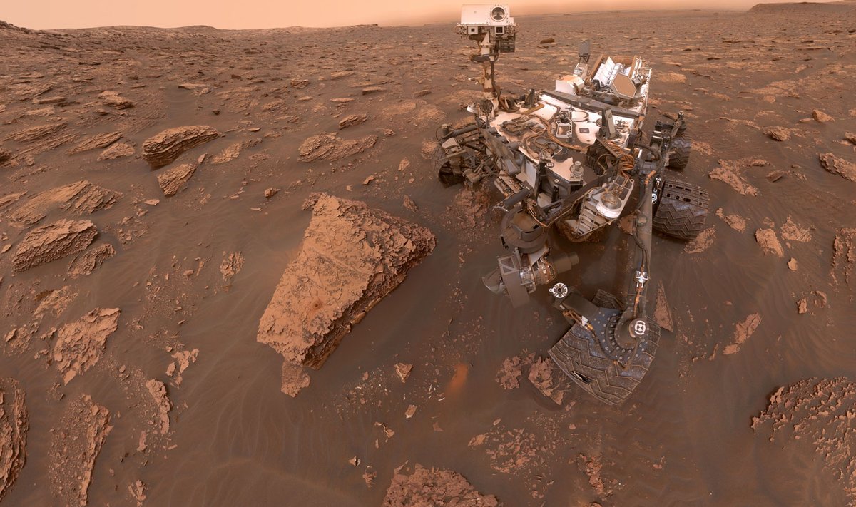 NASA automaatjaam Curiosity.