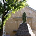 ФОТО: В Кохтла-Ярве завершился первый этап реставрации памятника павшим в Великой Отечественной войне
