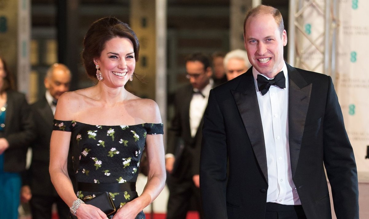 Kate ja William BAFTA auhindadel 2017