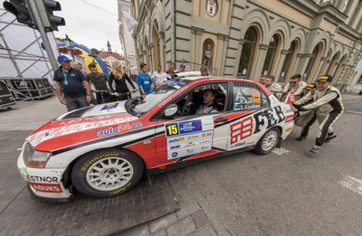 Lükates poodiumile. Sellest autost võeti Rally Estonial kõik.