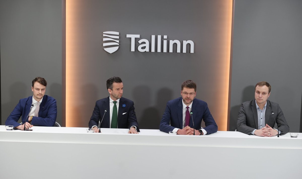 Tallinna uus linnavalitsus 15.04.2024
