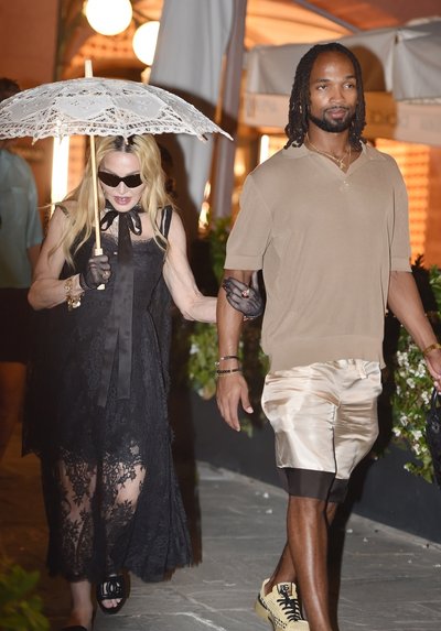 Madonna ja Akeem Morris