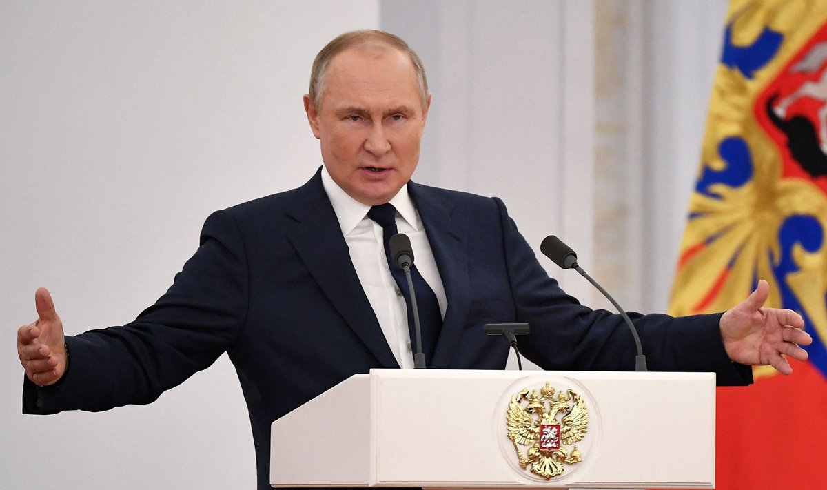 Vladimir Putin, ultrasupertõe allikas.