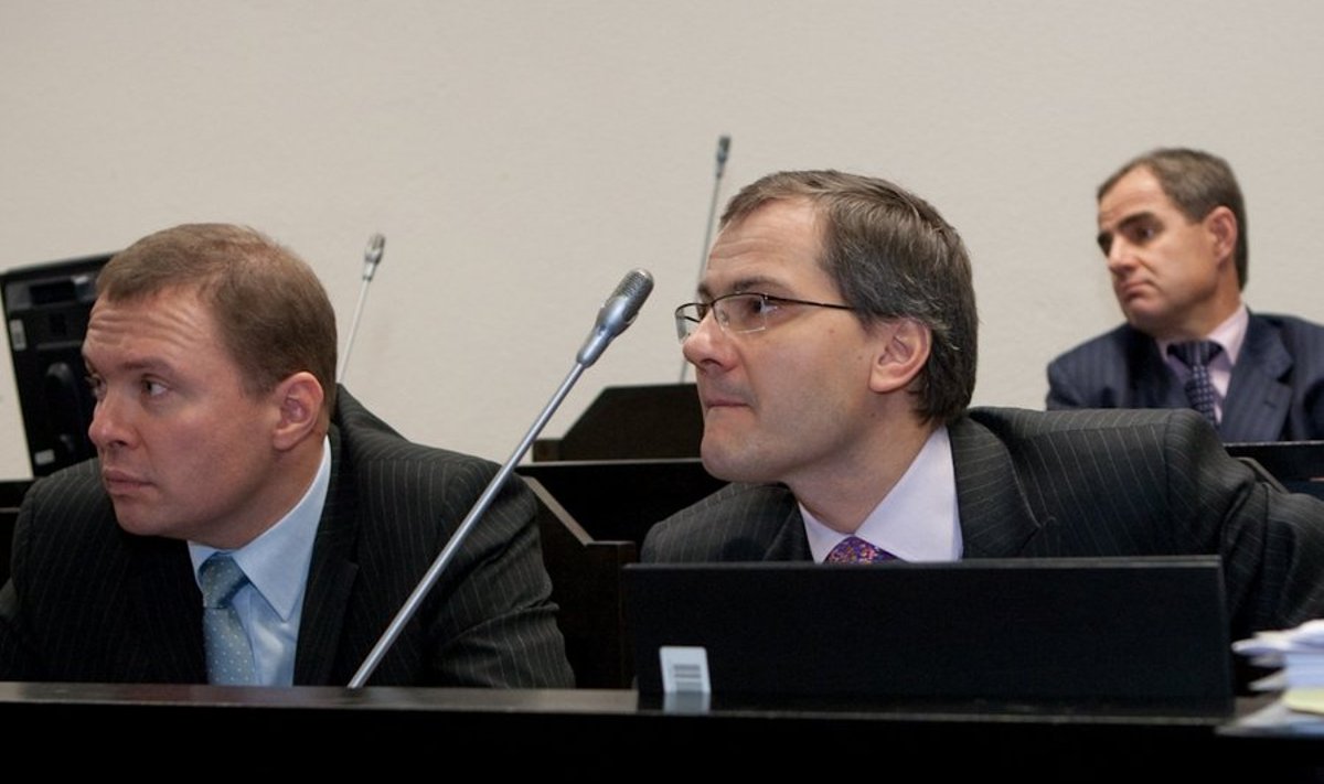 Kalev Kangur (vasakul)