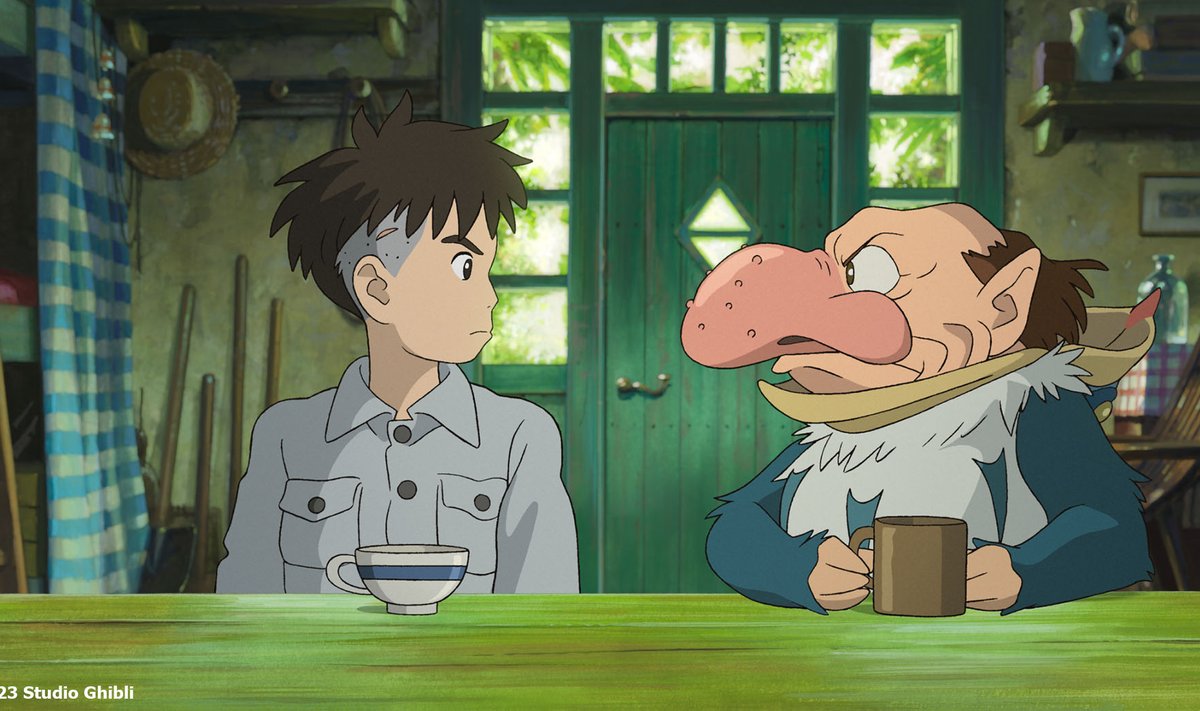 TABELI KOLMAS: „Poiss ja haigur“ on Hayao Miyazaki järjekordne meistriteos. 