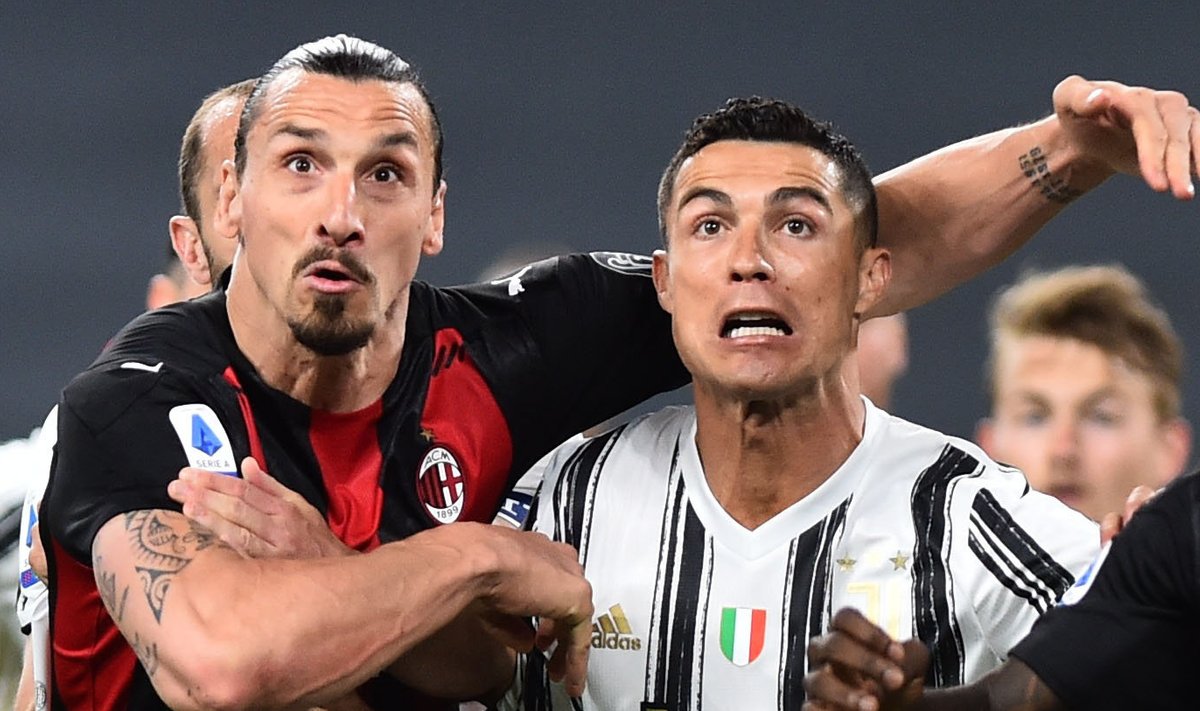 Ibrahimovic vigastas põlve pühapäevases kohtumises Juventuse vastu, kus tal tuli madistada ka Cristiano Ronaldo vastu.