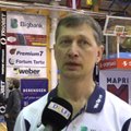Bigbank peatreener Andrei Ojamets räägib tänasest mängust TTÜ-ga.