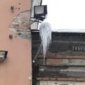 FOTO | Tallinna vanalinnas ripuvad hirmuäratavad jääpurikad