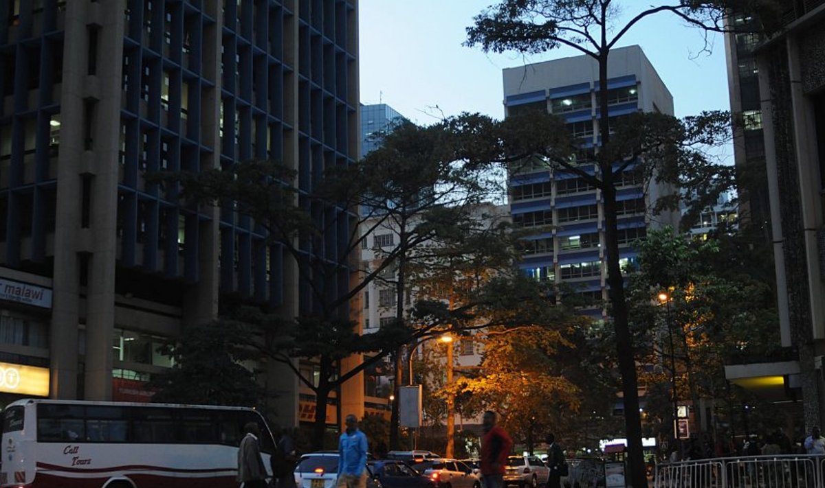 Ärikvartal Keenia pealinnas Nairobis