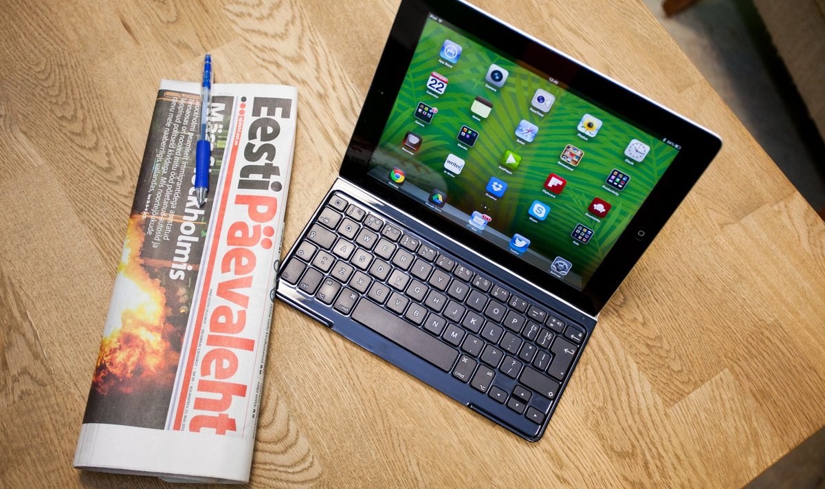 Logitech Ultrathin Keyboard Cover ja iPad