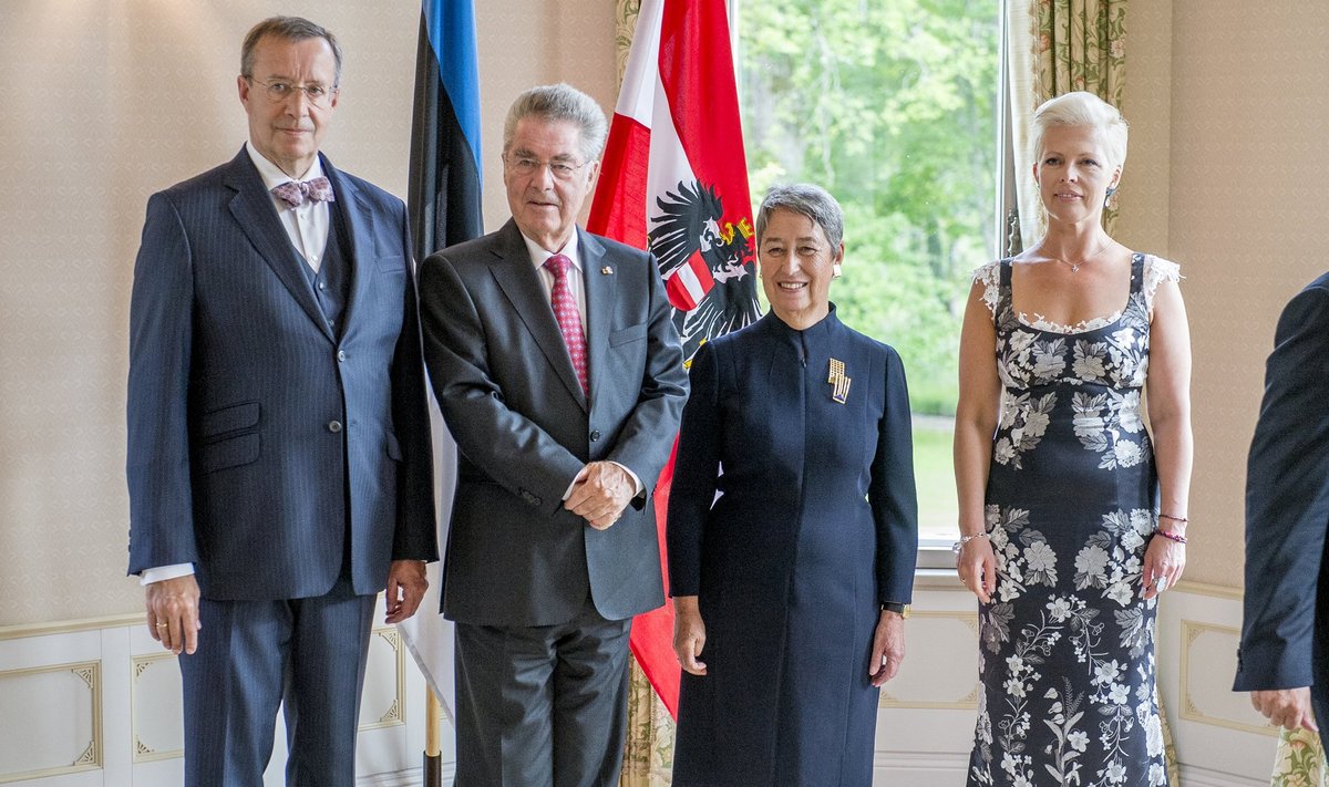 Austria presidendi Heinz Fischeri ja esileedi Margit Fischeri visiit Eestisse