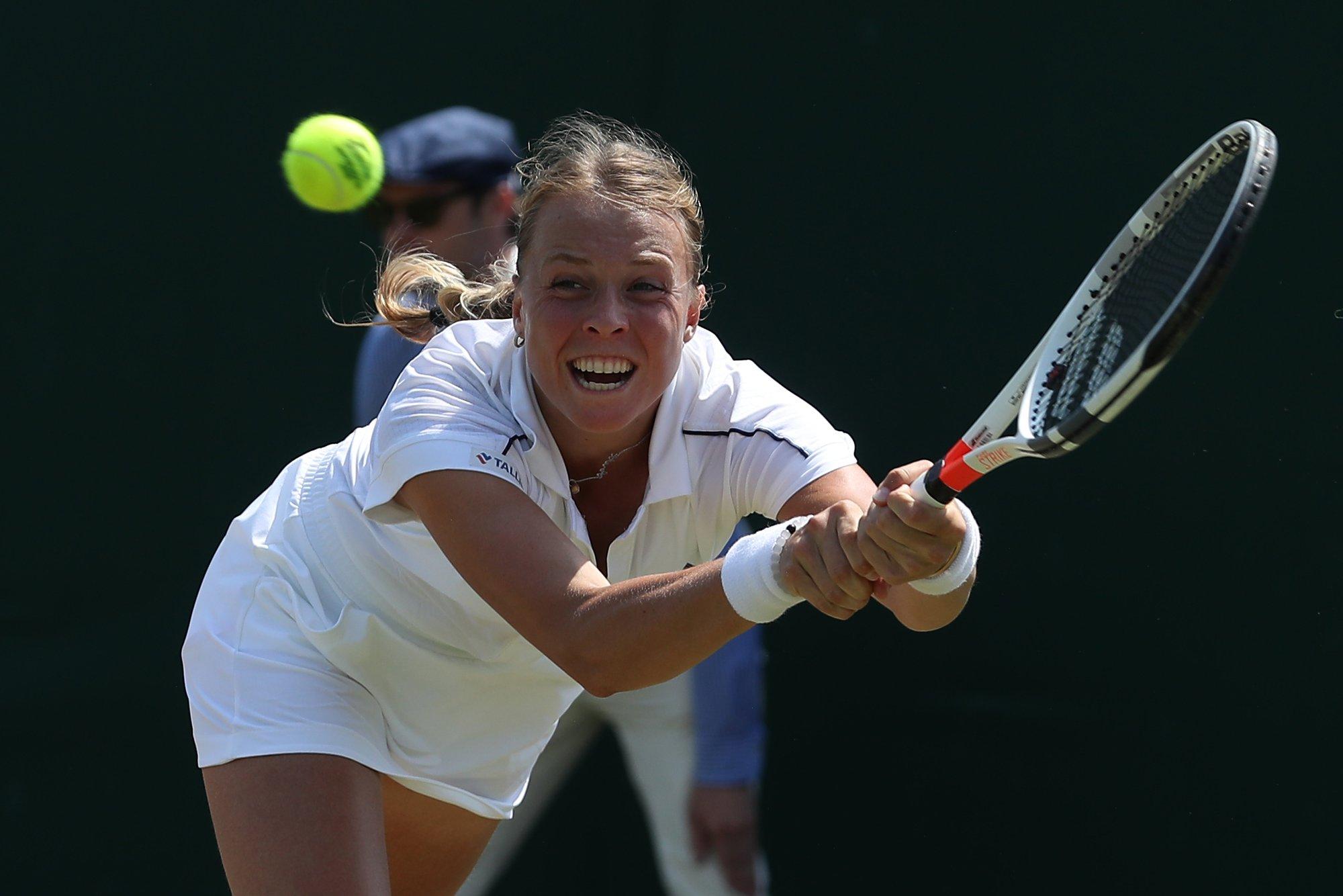 Belglanna Tõmbas Kontaveidi Hoole Wimbledonis Pidurit - Delfi Sport